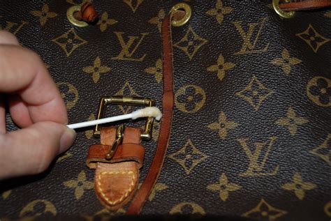 cleaning Louis Vuitton vachetta leather